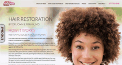 Desktop Screenshot of hairedges.com