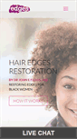Mobile Screenshot of hairedges.com